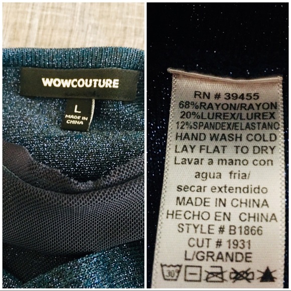 WOWCOUTURE💙DRESS - Picture 6 of 7